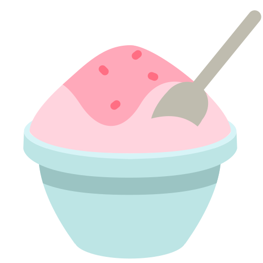 Как показывается в оригинале символ 🍧 с открытым исходным кодом для обновления Firefox OS 2.5 2015 года, который так и не реализован Загрузить изображение эмотика Фруктовый Лёд от Firefox OS на просвечивающем фоне в ПНГ