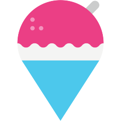 Как смотрится эмоджи-смайлик 🍧 разработанное платформой Skype Сохранить графику иконки Десерт Сладкий Фруктовый Колотый Лед от Скайпа без фона в png