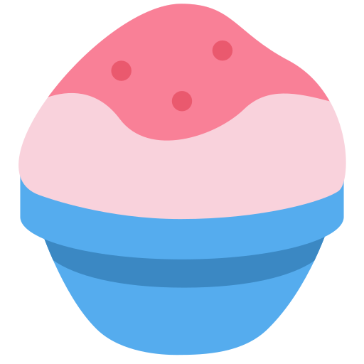 Как отображается в оригинале эмодзи-смайлик 🍧 в Twitter/X для ПК, Discord, Roblox и Mastodon Скопировать фигуру эмотика Фруктовый Лёд в Твиттер Х для ПК без фона в PNG