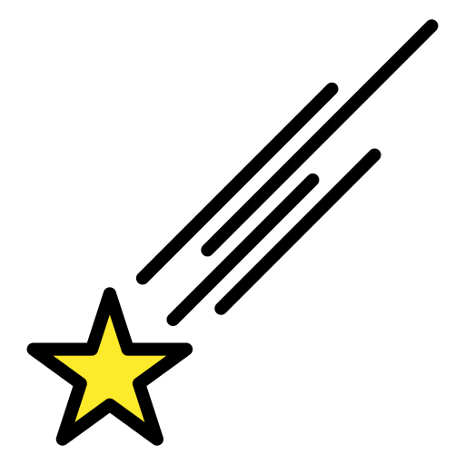 Upload image Shooting Star emoji-emoticon by HfG Schwäbisch Gmünd оn a transparent background in png