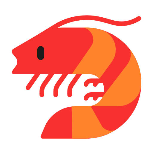 Загрузить фигуру символа настроения Лангуст от Microsoft 11 на бесцветном фоне в png