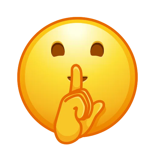 Save a pic Quiet emotion of iOS Telegram on a clean background in webp