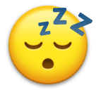 Download drawings Sleeping Face emoticon by LG without a background in png