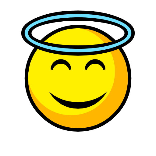 Сохранить фотографии эмотикона Нимб от декоративного компьютерного шрифта Catrinity без фона в ПНГ