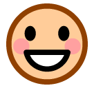 Download a picture Happy emoticon by Japanese mobile phone no background in PNG