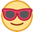 Download a figure Cool emoji by HTC without a background in PNG