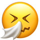 Сохранить снимок символа настроения Ааапчхи от Apple iOS на прозрачном фоне в ПНГ