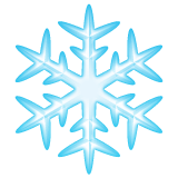 Save pics Snowflake smiley-emoji by WhatsApp for Android and PC on a colorless background in png
