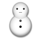 Save a drawing Snowman symbol by LG on a colorless background in PNG