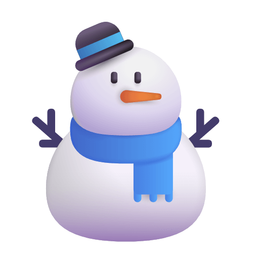 Download a drawing Frosty The Snowman emoji-emoticon of the Microsoft set no background in png