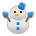 Copy pics Snowman emoji на PlayStation no background in png