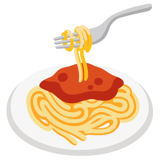 Save photos Macaroni emoji-emoticon created by Google on a clean background in PNG