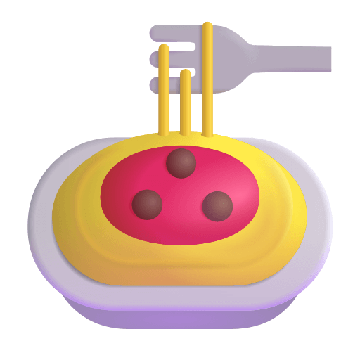 Upload drawings Pasta emotion of the Microsoft set on a clean background in png