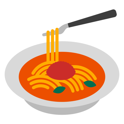 Download image Macaroni emoji-smiley by Toss Face 토스페이스 on a colorless background in PNG