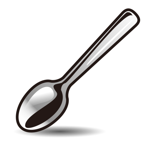 Upload pictures Spoon emoji-emoticon by Emojidex no background in PNG