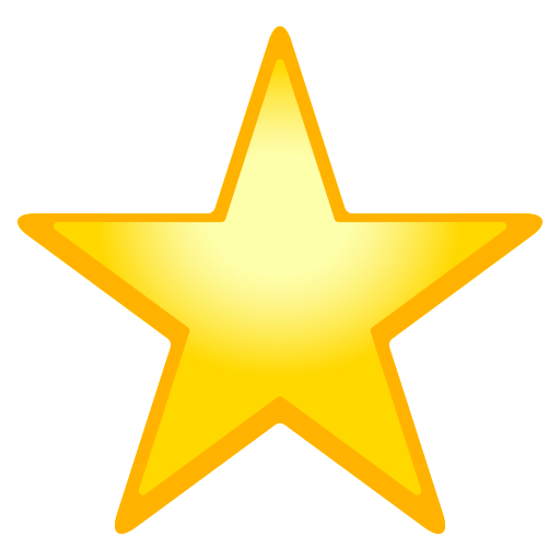 Copy a figure Star emoji by JoyPixels no background in PNG