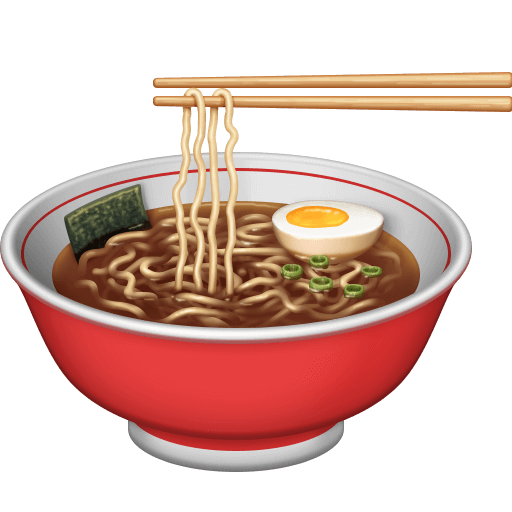 Сохранить фото иконки настроения Лапша от Фейсбук на просвечивающем фоне в пнг