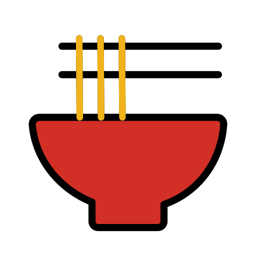 Скачать фигуру эмотика Миска лапши от HfG Schwäbisch Gmünd на прозрачном фоне в пнг