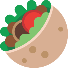 Скачать графику иконки настроения Шаверма от Скайпа на чистом фоне в png