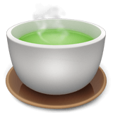 Скачать фотки эмотикона Чашка без ручки от Apple iOS без фона в ПНГ