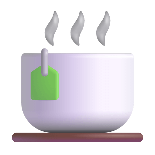 Копировать снимок смайла Чашка зеленого чая от Microsoft на прозрачном фоне в PNG