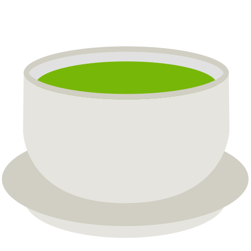 Закачать фотографии смайлика Зелёный чай матча от Firefox OS без фона в png