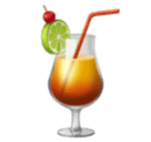 Copy a figure Fruit Punch emoji by Huawei  оn a transparent background in PNG