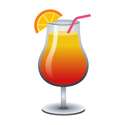 Save a drawing Fruit Punch symbol by Icons8 on a clean background in png
