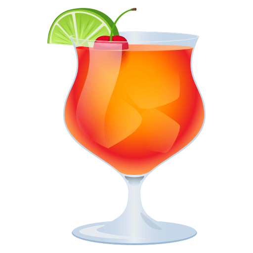 Upload a photo Tropical Drink symbol of emotion by JoyPixels without a background in PNG