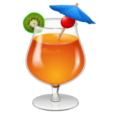 Download a pic Fruit Punch emoji by WhatsApp for Android and PC on a translucent background in PNG