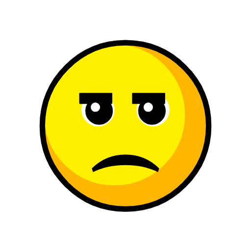 Download pictures Discontent smiley from Catrinity computer font without a background in PNG
