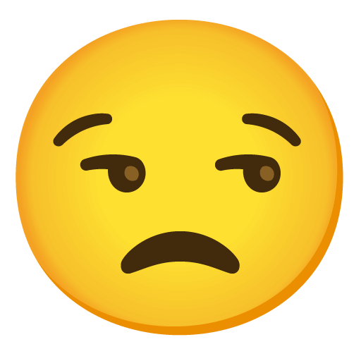 Upload drawings Boredom emoji-smiley created by Google without a background in PNG