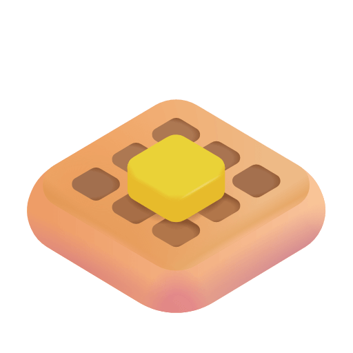 Сохранить фото лица-символа Вафли от Microsoft без фона в ПНГ