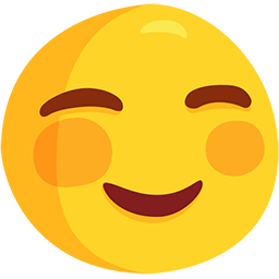 Save pictures Smiling Face emoticon by Facebook's Messenger platform on a colorless background in PNG