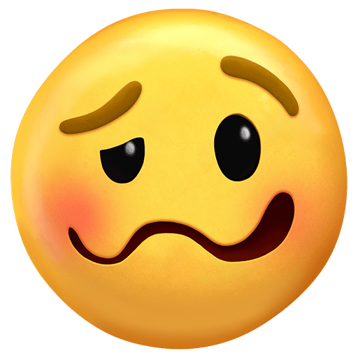 Upload a pic Drunk Face emoticon by Twitter on a colorless background in png