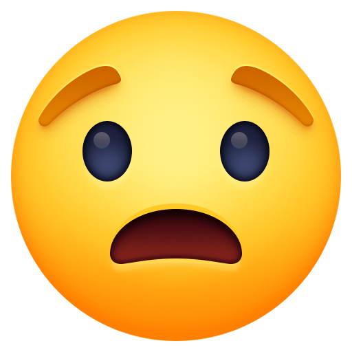 Copy drawings Sad thoughtful emoji-emoticon by Facebook on a colorless background in png