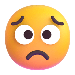 Download a figure Sad Sadface emotion by Microsoft Teams for PC and Android оn a transparent background in png