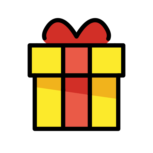 Upload a photo Gift Box emoticon by HfG Schwäbisch Gmünd on a colorless background in png