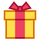 Copy figures Wrapped Present emoticon by HTC no background in png