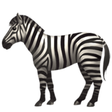 Download image Striped Horse emoji-smiley from Apple iOS without a background in PNG