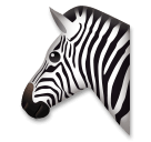 Upload a figure Zebra Face emoji-smiley by LG on a translucent background in png