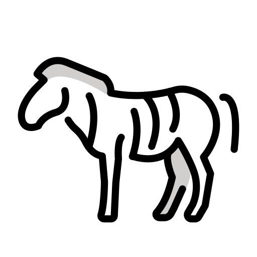 Download drawings Striped Horse emotion by HfG Schwäbisch Gmünd on a translucent background in png
